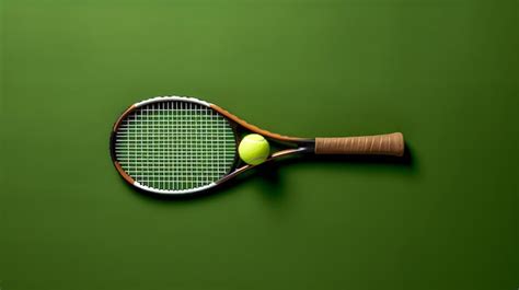 Premium Photo Tennis Racket And Balls On Green Background