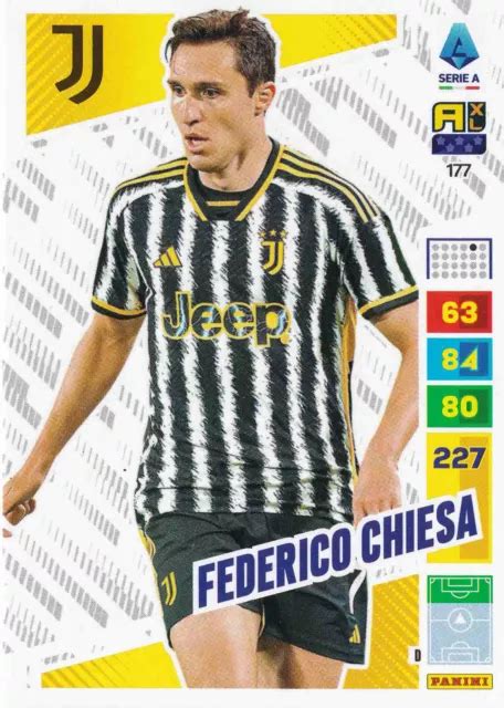 PANINI CALCIATORI ADRENALYN XL 2023 24 Card 177 Federico Chiesa