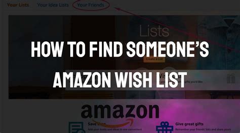 How To Find Someone S Amazon Wishlist Easily Latest Tech Updates