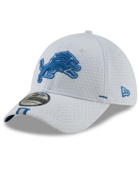 New Era Detroit Lions Training 39thirty Cap White Detroit Lions