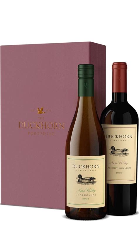 Duckhorn Vineyards Chardonnay Cabernet T Set The Duckhorn