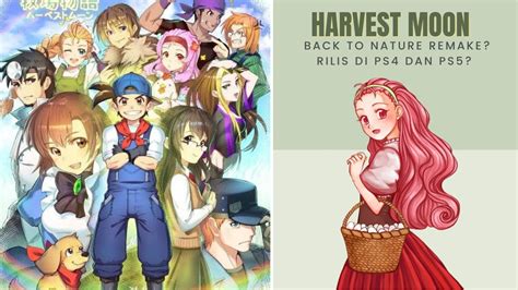 Harvest Moon Back To Nature Remake Rilis Di Ps4 And Ps5 Setelah 23 Tahun Youtube