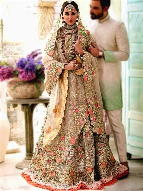 Pakistani Bridal Wear Lehenga Milton England Uk Asifa Nabeel Bridal Wear Uk