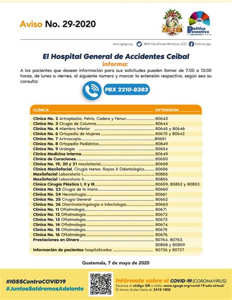 Noticias Igss On Twitter Avisoigss No El Hospital General