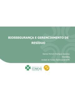 Biosseguran A E Gerenciamento De Res Duo Biosseguran A E