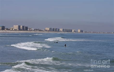 Surfing At Ponce Inlet Photograph