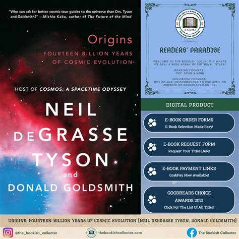 Origins Fourteen Billion Years Of Cosmic Evolution [neil Degrasse Tyson Donald Goldsmith