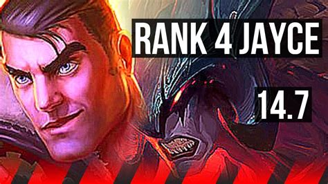 Jayce Vs Aatrox Top Rank 4 Jayce 7 Solo Kills Godlike Rank 19