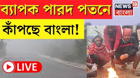 Live Weather Update Today হু হু করে নামছে পারদ শীতের কামড়ে জবুথবু হাল Bangla News