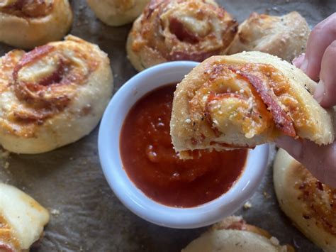 How To Make Easy Homemade Pepperoni Pizza Rolls Our Handcrafted Home