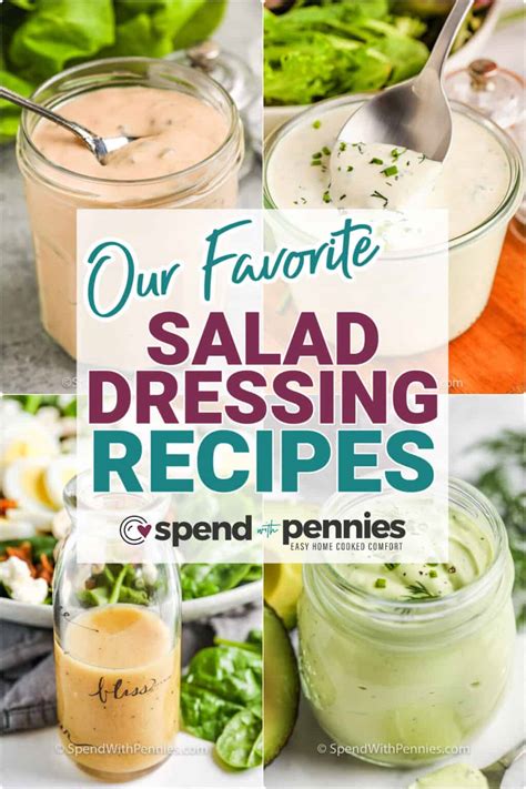 The Best Homemade Salad Dressing Recipes Be Yourself Feel Inspired