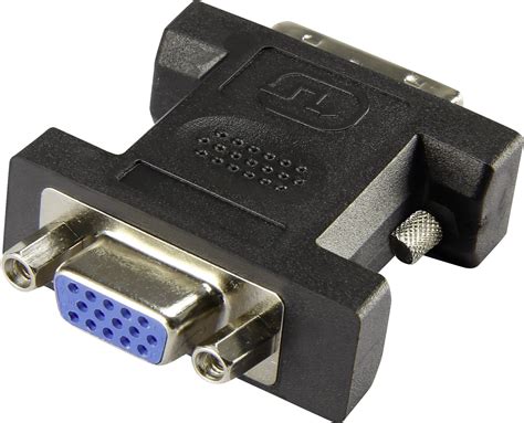 Renkforce Dvi Vga Adapter [1x Dvi Stekker 24 5 Polig 1x Vga Bus