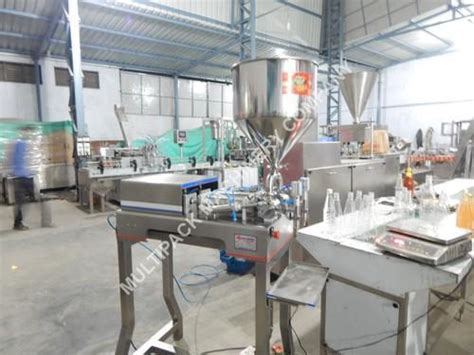 Semi Automatic Two Head Viscous Liquid Filling Machine At Rs