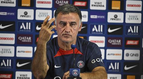 Coup De Théâtre Au Psg Le Contrat De Galtier Non Homologué