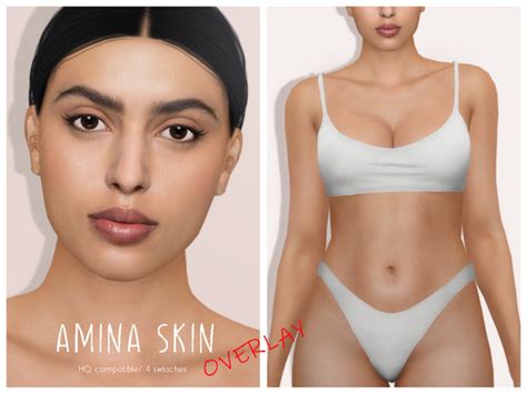 The Sims Resource Patreon Amina Skin Overlay