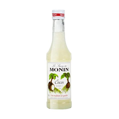 Monin Coconut Syrup Paradise Coffee