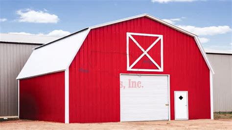 Gambrel Roof Barns Gambrel Barn Gambrel Style Metal Barns