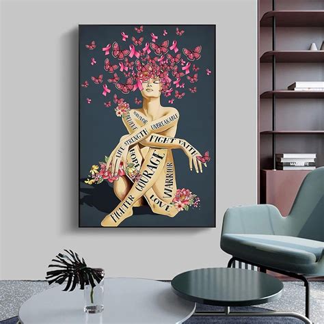 Avoi African American Wall Art Black Women Poster Black Queen Canvas