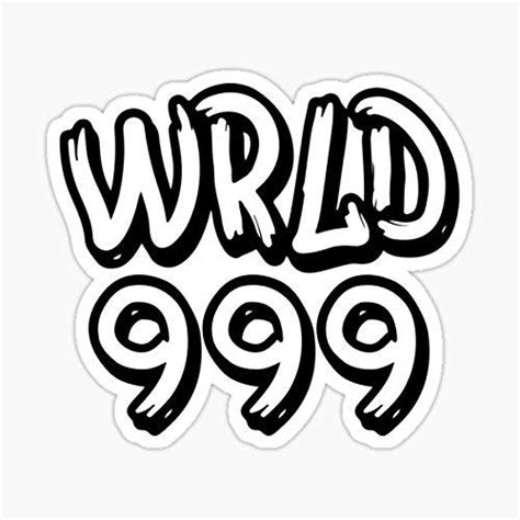 Buy Juice Wrld 999 Logo Sticker Graphic - Sticker Decal Online at desertcartUAE