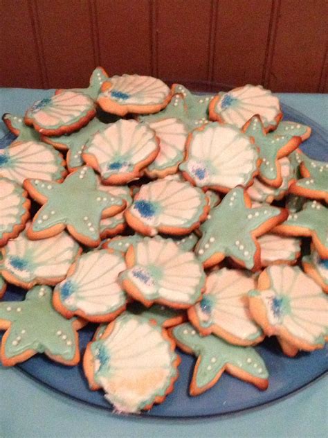 Under The Sea Cookies Sweet 16 Cookies Sugar Cookie