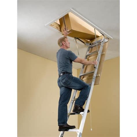 Werner 30 X 54 Attic Ladder Image Balcony And Attic Aannemerdenhaag Org