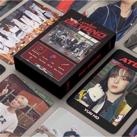 Pcs Box Ateez Photocards Zero Fever Epilogue Album Lomo Card