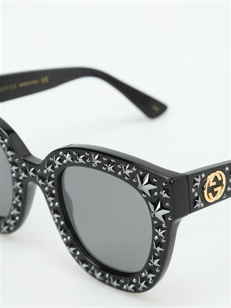 Sunglasses Gucci - Crystal stars sunglasses - GG0116S1 | iKRIX.com