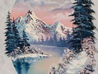 Id Es De Tableau De Bob Ross Peinture Paysage Paysage Peinture