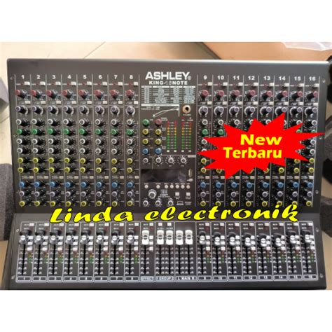 Jual Mixer Ashley KING 16 Note Original KING16 Interface USB Bluetooth