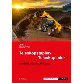 Broschüre Teleskopstapler sicher fahren betriebinbestform Medienshop