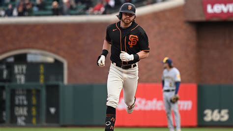 Brett Wisely Continues To Show Off Glove Blasts First Homer In Giants