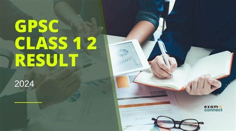 GPSC Class 1 2 Prelims Result 2024 Examconnect