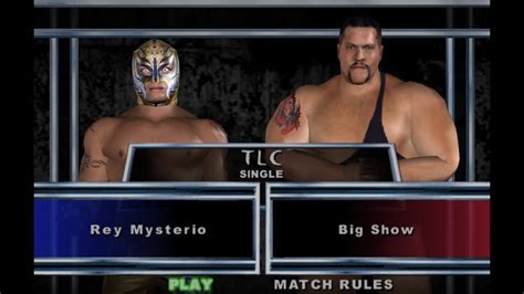 Rey Mysterio Vs Big Show Tlc Match Here Comes The Pain Youtube