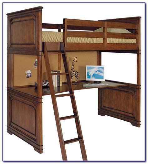 Lea Industries Getaway Loft Bed With Desk Dresser And Hutch Desk