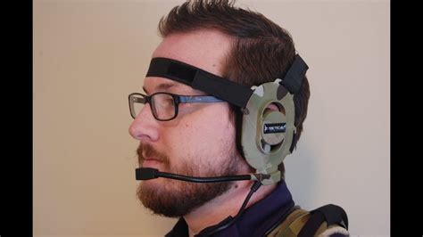 Z Tactical Bowman Style Headset With Wireless Push To Talk Ptt System Airsoftpeak Youtube