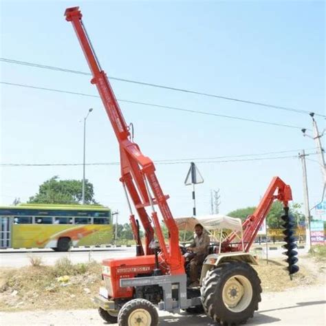 Iron Post Hole Digger With Crane Diesel Capacity 5 Ton At ₹ 275000