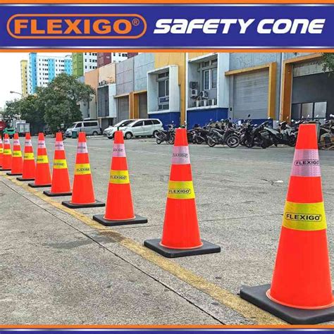 Jual Safety Traffic Cone Cm Kerucut Lalu Lintas Kg Pvc Rubber