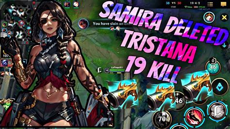 WILD RIFT ADC SAMIRA CARRY THE GAME VS TRISTANA BROKEN DMG YouTube