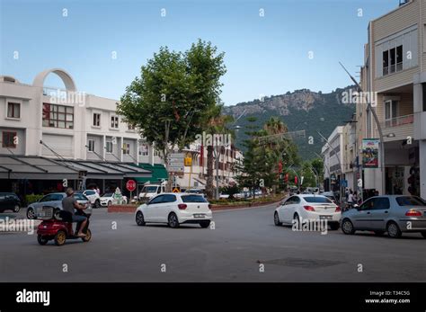 Streets Of Kemer Antalya Turkey Stock Photo Alamy