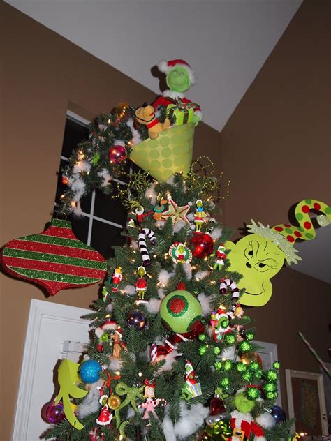 Grinch Tree Christmas Tree Decorations Grinch Christmas Tree Topper