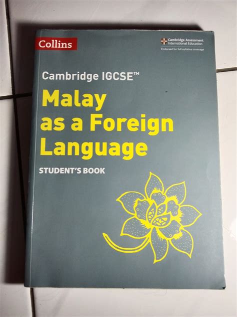 Cambridge Igcse Malay As A Foreign Language Students Book And Cambridge