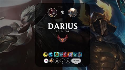 Darius Top Vs Pantheon Kr Grandmaster Patch Youtube