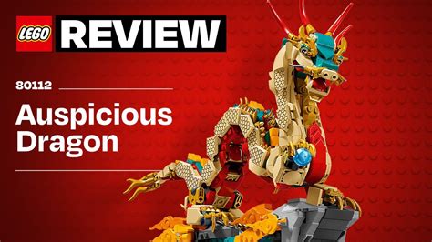 LEGO Auspicious Dragon 80112 REVIEW YouTube