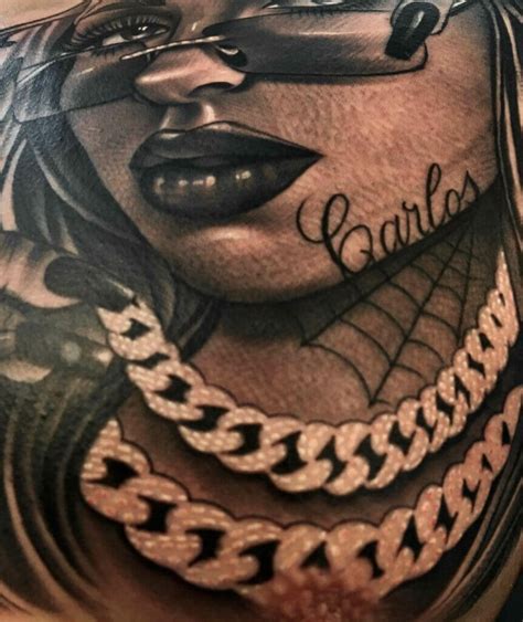 Female Gangster Tattoos Design Talk