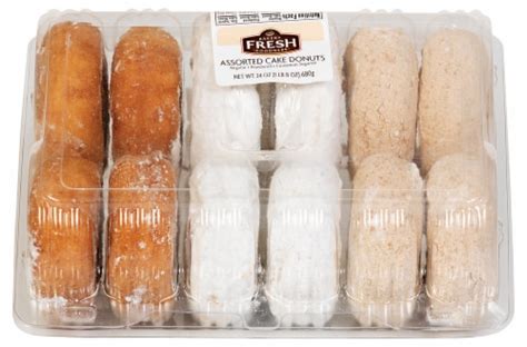 Bakery Fresh Goodness Assorted Cake Donuts 12 Ct 24 Oz Food 4 Less