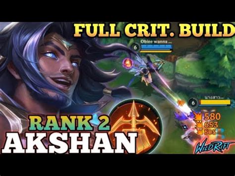 AKSHAN AGGRESSIVE MID CONTROL OP BUILD MVP PLAY TOP 2 GLOBAL AKSHAN