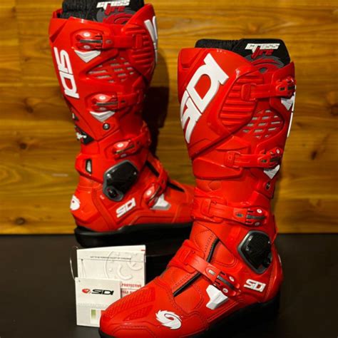 Jual Sepatu Cross Sidi Crossfire Red Edition Shopee Indonesia