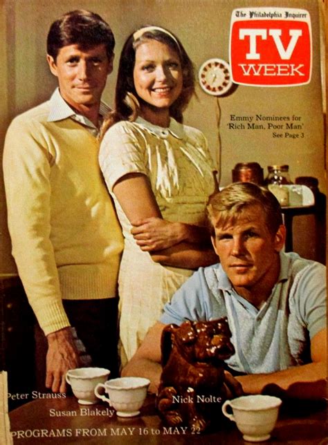 Susan And Co Stars L Peter Strauss And R Nick Nolte Make The Cover