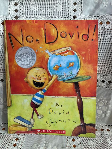 Vintage Childrens Book Called No David By David Shannon Etsy In