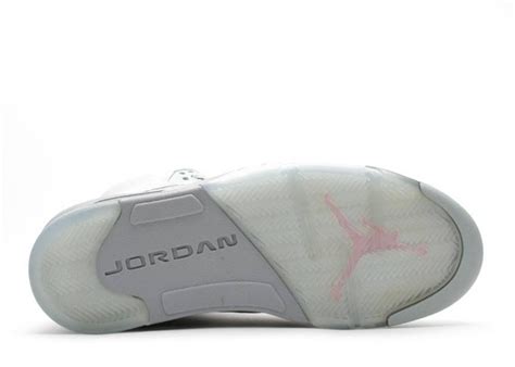 Air Jordan Womens 5 Retro Stealth Pink Shy Silver 313551 061 Sepwear